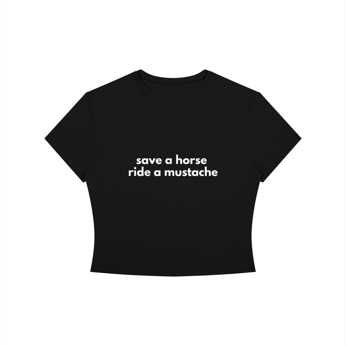 SAVE A HORSE Crop Tee