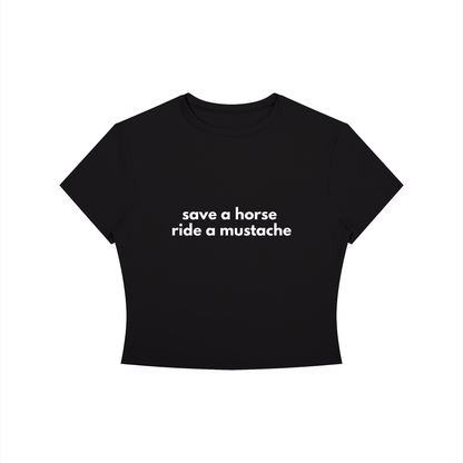 SAVE A HORSE Crop Tee