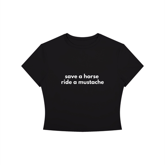 SAVE A HORSE Crop Tee