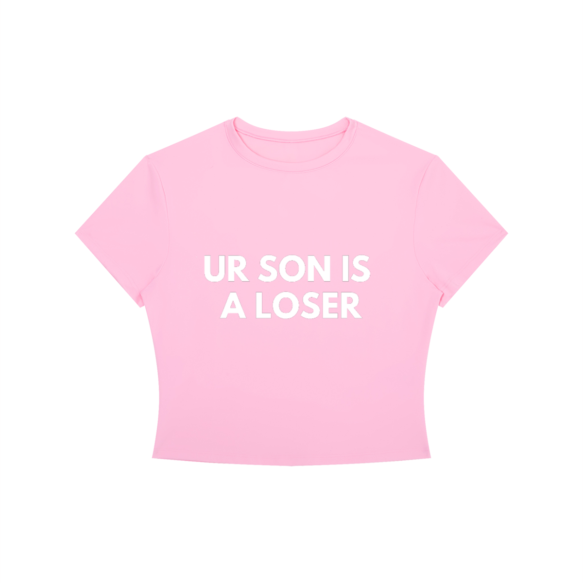 UR SON IS A LOSER Crop Tee