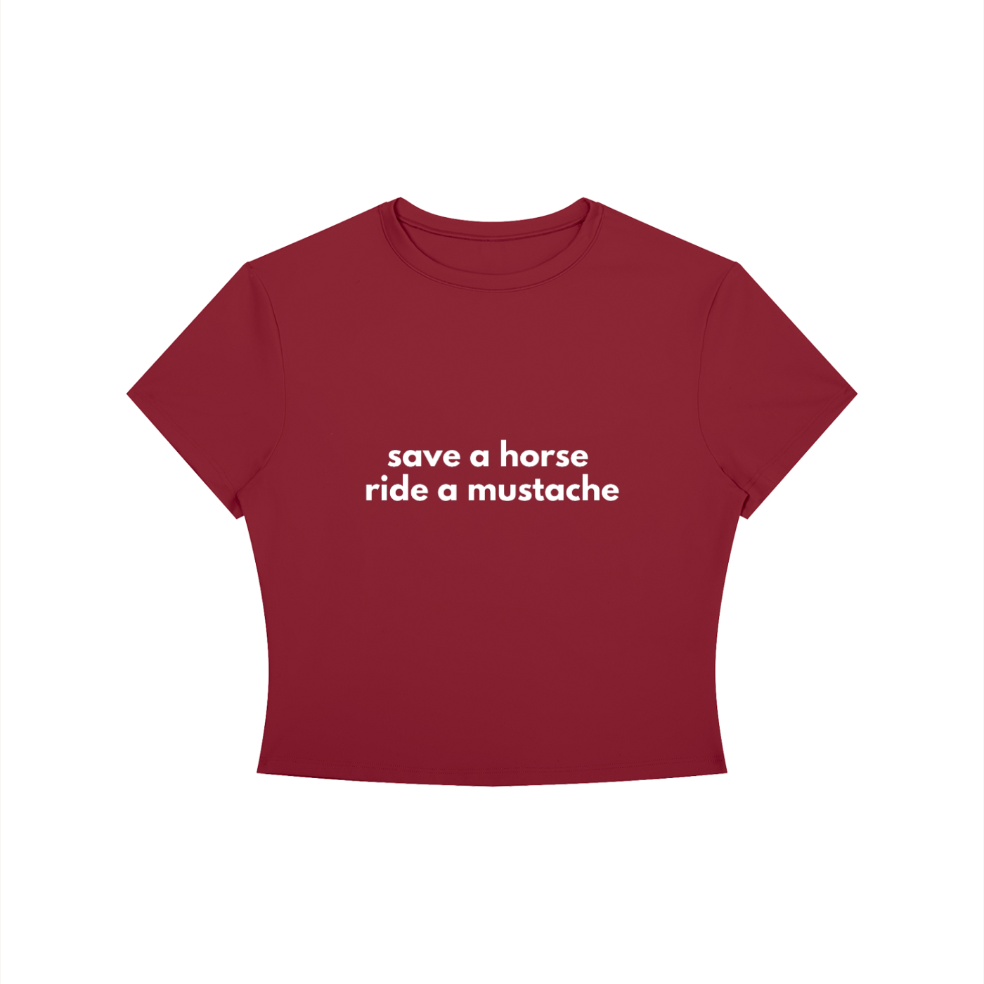 SAVE A HORSE Crop Tee